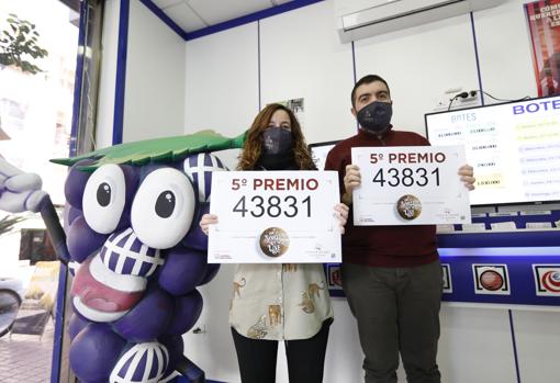 Administración de La Viñuela que ha vendido un quinto premio