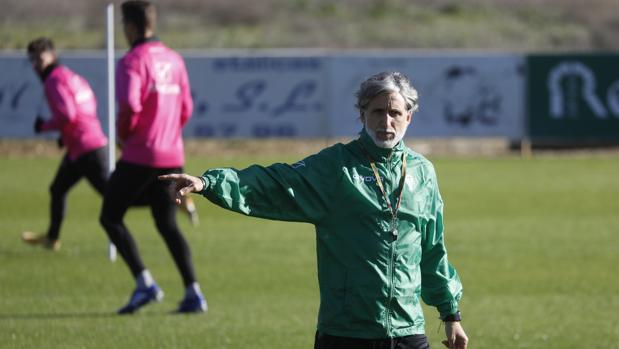 Pablo Alfaro, entrenador del Córdoba CF: «Queremos hacer un partido para pasar la eliminatoria»