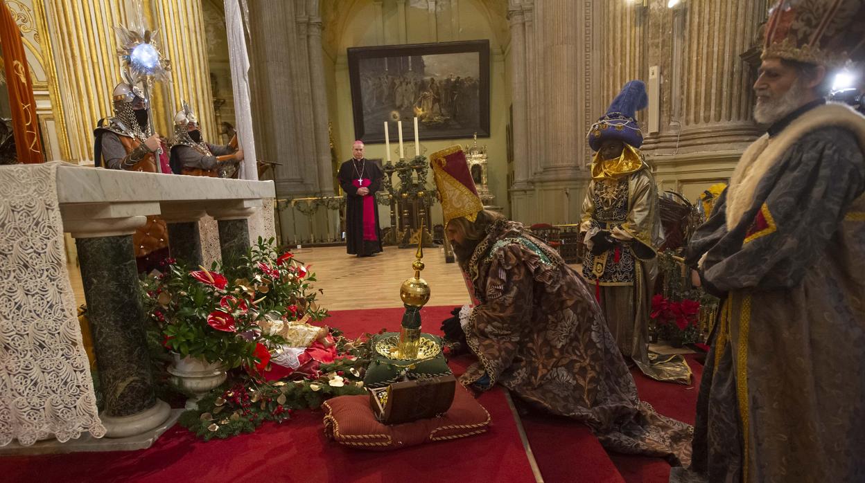 Sus Majestades de Oriente en la Catedral