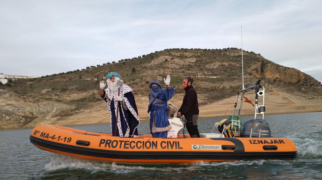 Llegada de los Reyes Magos a Iznájar