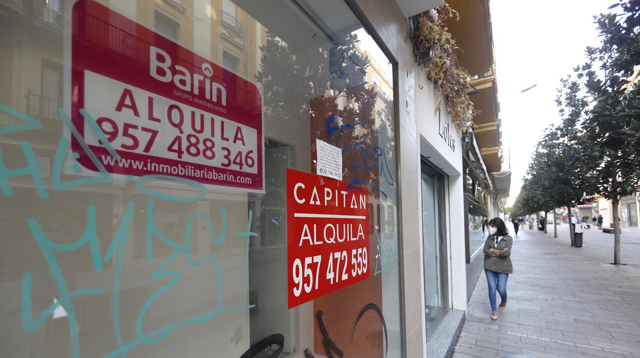 Imagen de un local en alquiler en la calle Cruz Conde de Córdoba