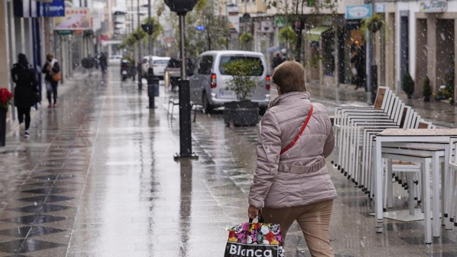 Borrasca Filomena |Los primeros copos de nieve caen en la zona norte de la provincia de Córdoba sin cuajar