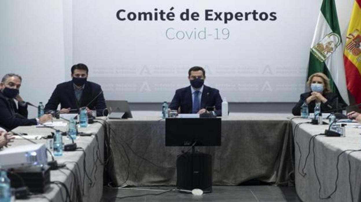 Reunón el comité de expertos de Andalucía