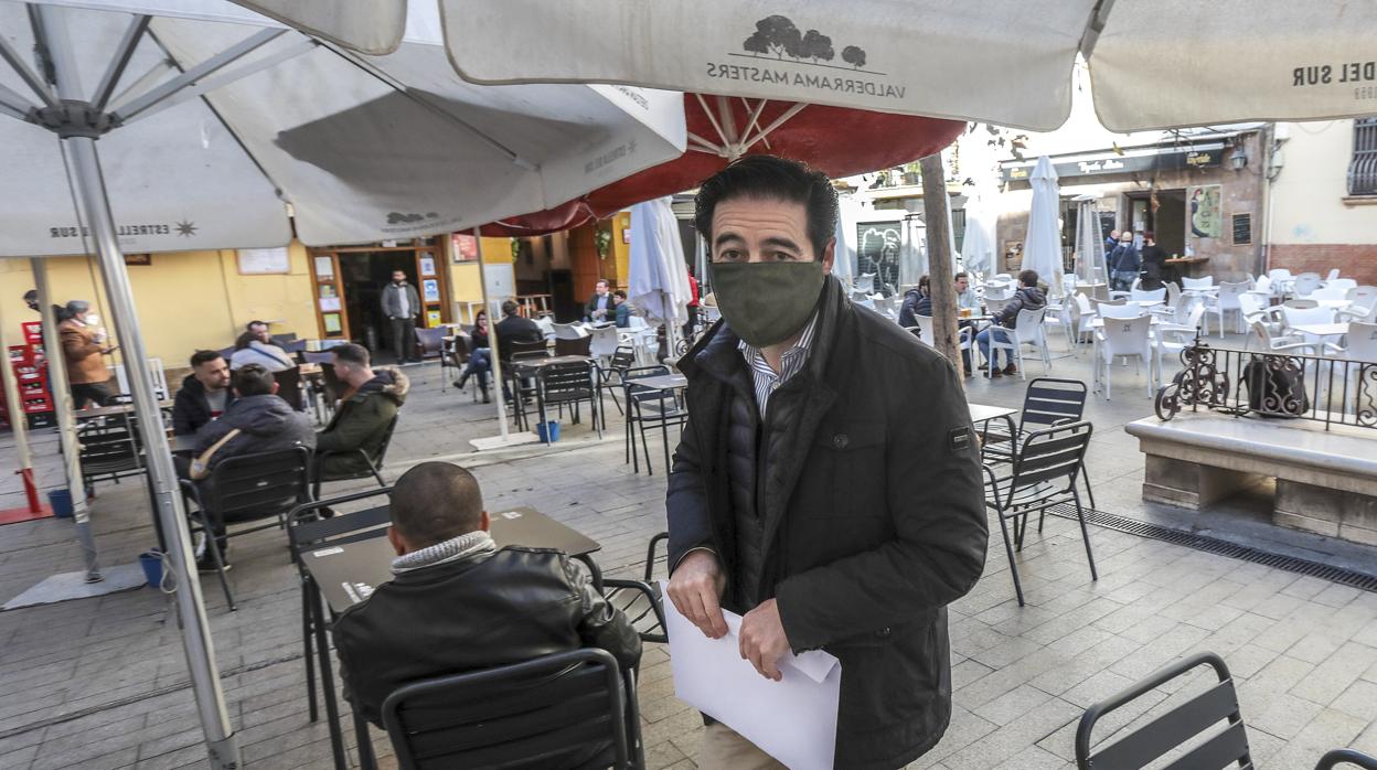 El vicepresidente del sector Horeca en Andalucía, Antonio Luque