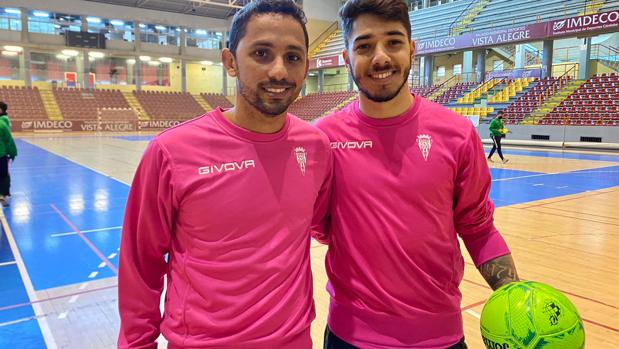 Los brasileños Perin y Caio César, un salto de calidad para el Córdoba Patrimonio, ya entrenan con Josan
