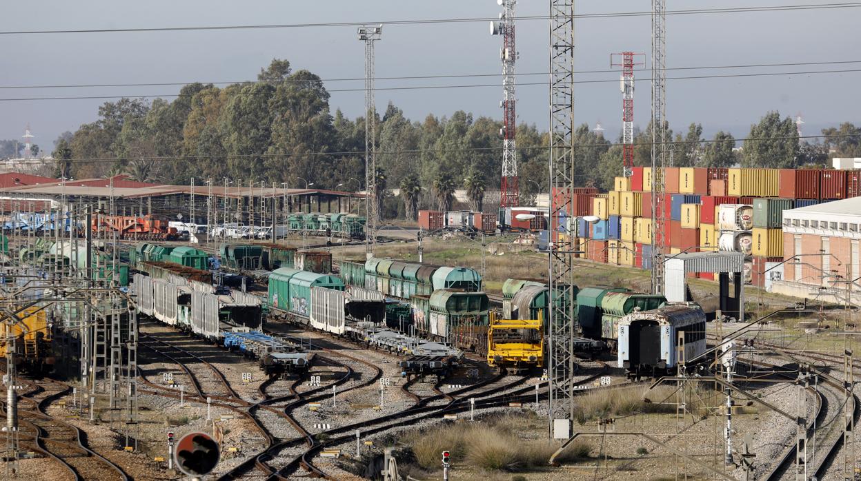 Estación de mercancías en El Higuerón