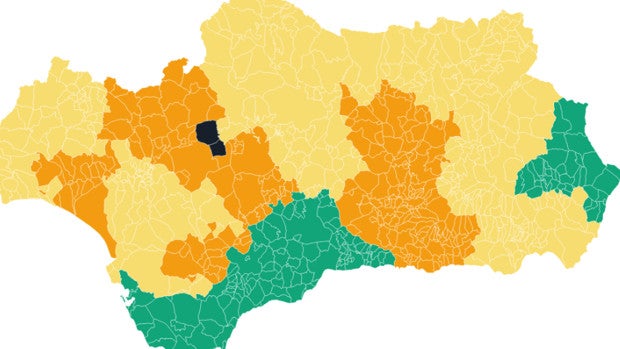 Mapa Covid-19 Andalucía: ¿qué municipios relajan medidas por el cambio de nivel de alerta sanitaria?