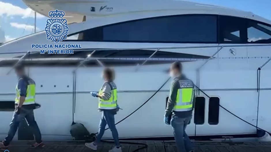 Recuperado en La Línea de la Concepción un yate de lujo robado en Francia