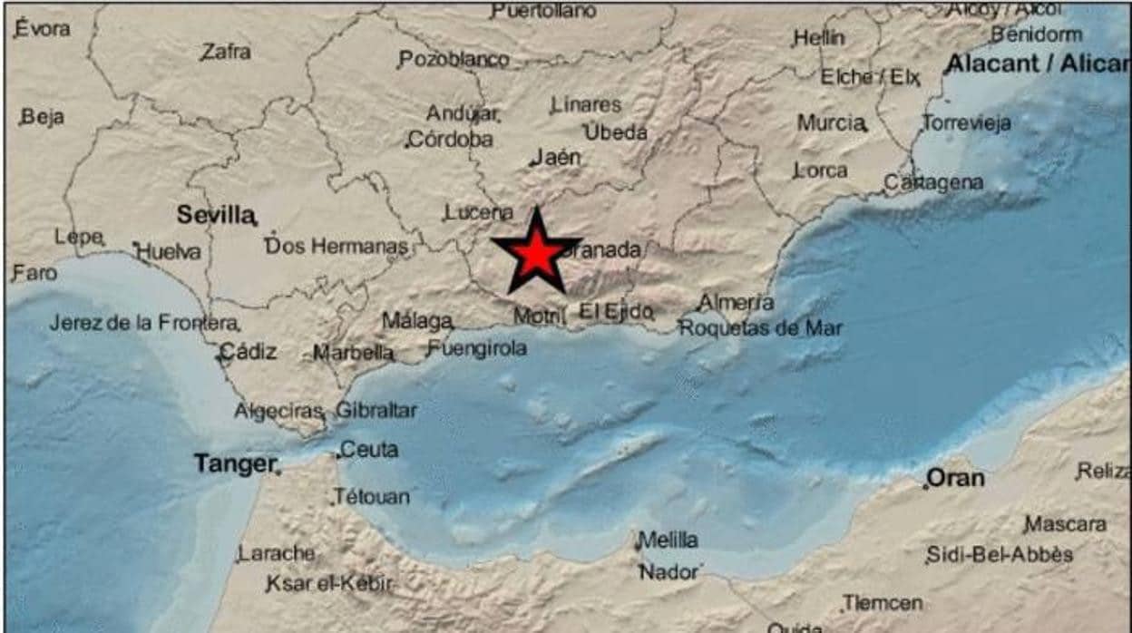 El terremoto de 3,5 grados ha tenido el epicentro en Chauchina