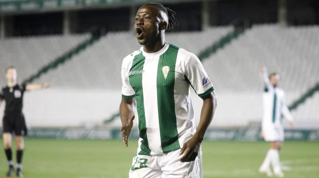 Sidibé, durante un partido de esta temporada