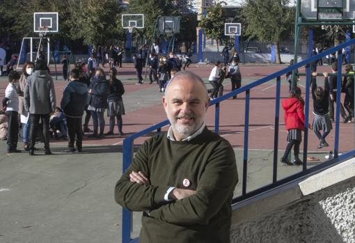 El director del colegio Cervantes, Javier Perea