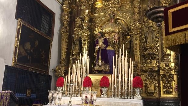 El Señor de la Sangre regresa a la iglesia del Císter de Córdoba para su quinario