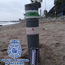 Bengala militar hallada en Benalmádena