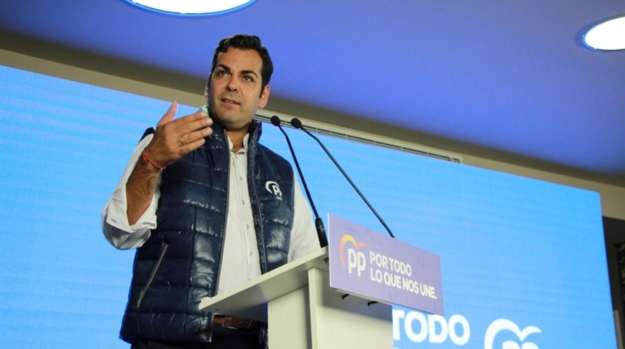 Juan Diego Requena, presidente del PP de Jaén