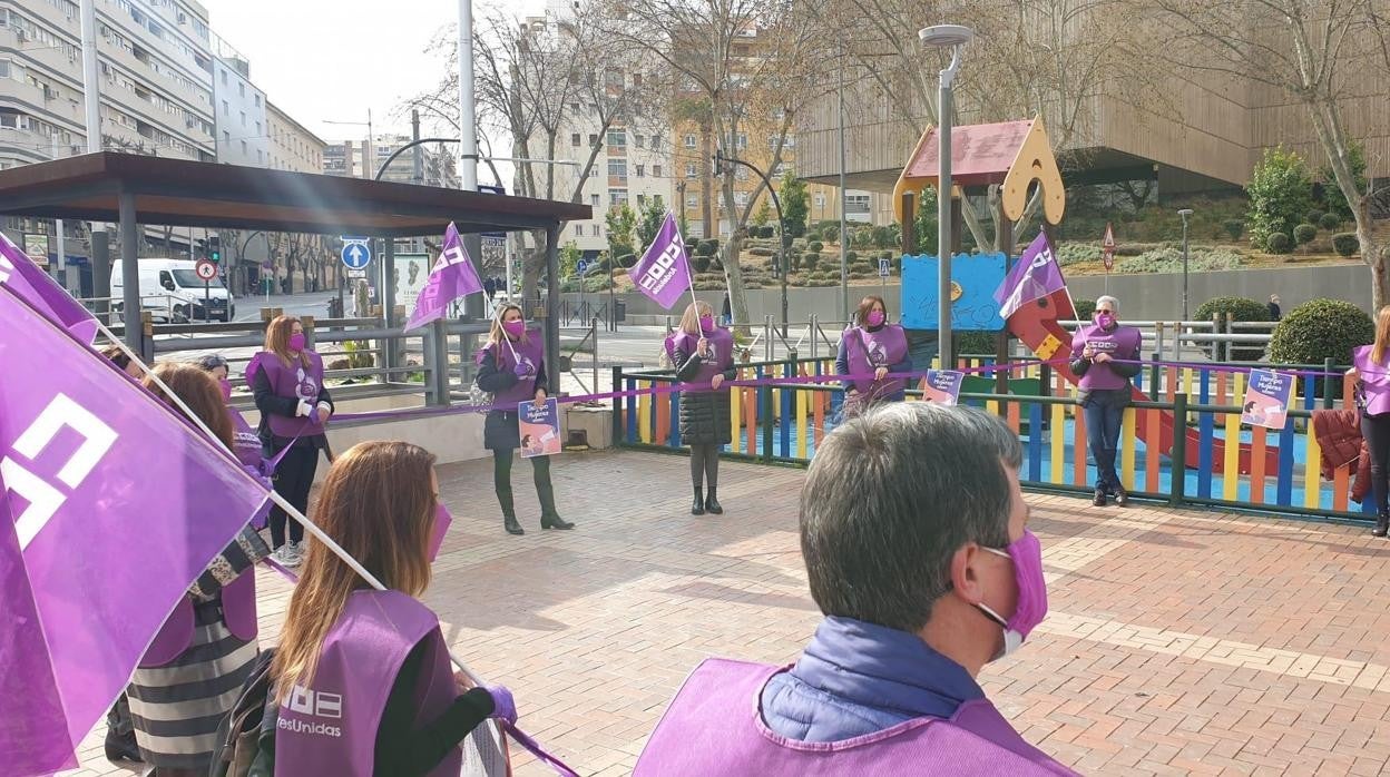 Acto celebrado en Jaén para conmemorar el Día Internacional de la Mujer