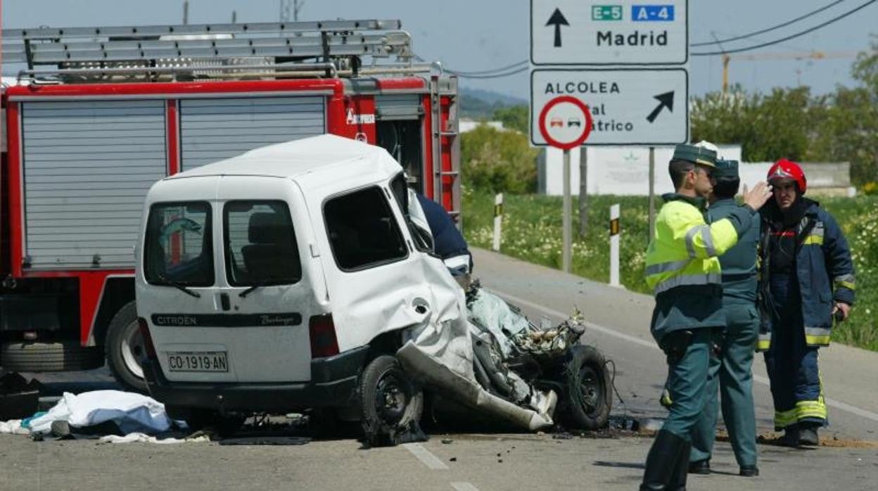 Imagen de archivo de un accidente ocurrido en 2014