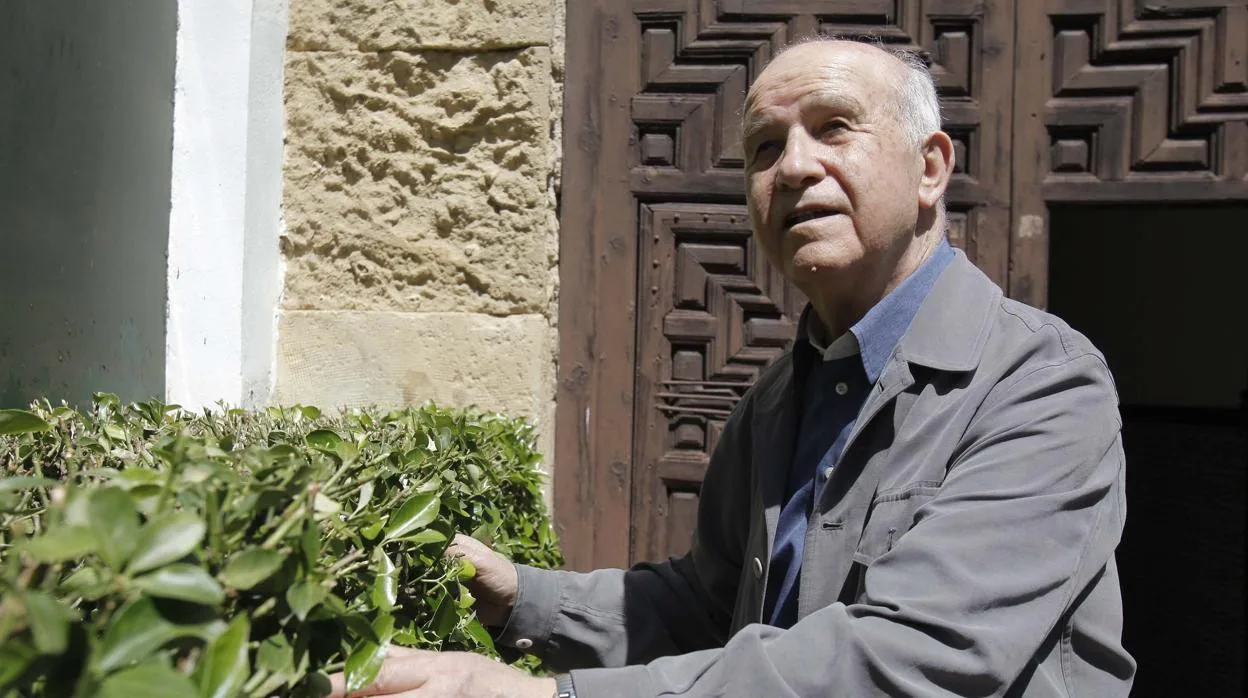 El padre Carlos Sierra, en la residencia de los claretianos en San Pablo, en 2013