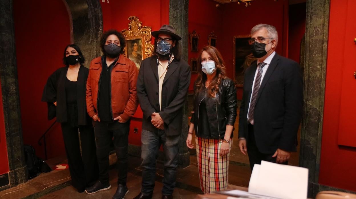 Presentación del nuevo videoclip en el Museo de Julio Romero de Torres