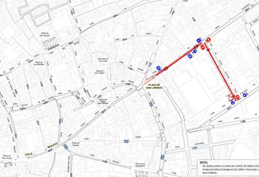 El Realejo tendrá cinco diseños de tráfico durante las obras que acometerá el Ayuntamiento de Córdoba