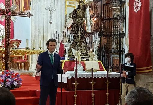 Pregón de la Semana Santa de Aguilar, ante Jesús Nazareno