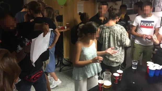 Más de 20 actas de denuncia en apenas dos días por una fiesta ilegal y un botellón en Palma del Río
