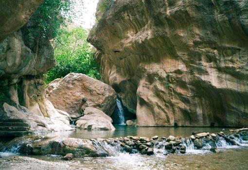 Canales de Padules, un espacio declarado monumento natural.