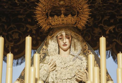 La Virgen de Gracia y Amparo, de la cofradía de la Sentencia