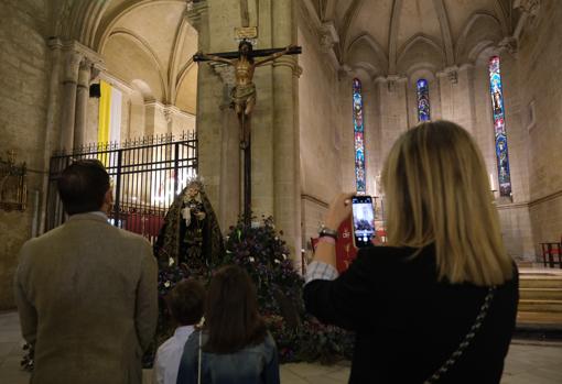 El Cristo de la Expiración y la Virgen del Silencio, en San Pablo