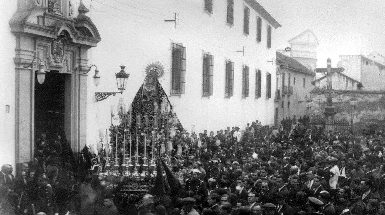 La Virgen de los Dolores, un Viernes Santo de Córdoba en la década de 1920