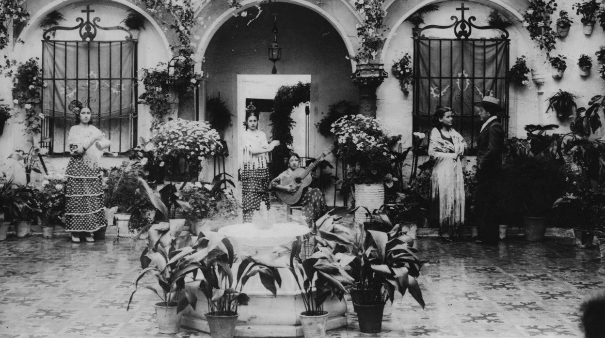 Patio de Córdoba de 1930 en la calle Conde de Arenales