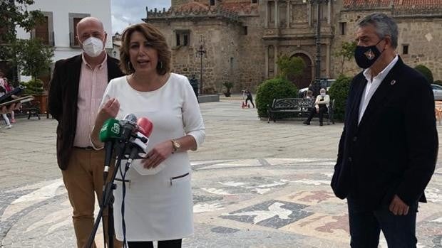 Susana Díaz sobre el sondeo de la Junta: «Si Juanma Moreno quiere animarse, que lo haga con su dinero»