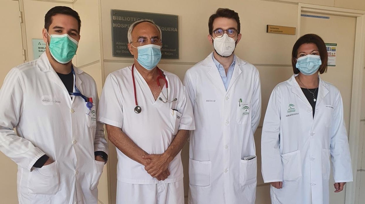 Profesionales del hospital antequerano que llevarán a cabo el ensayo