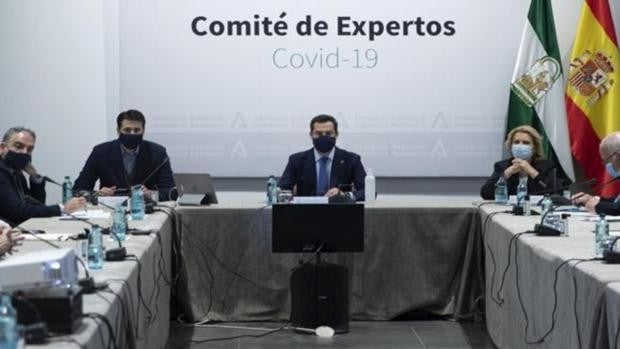 La Junta revisará las restricciones en Andalucía por coronavirus la semana próxima