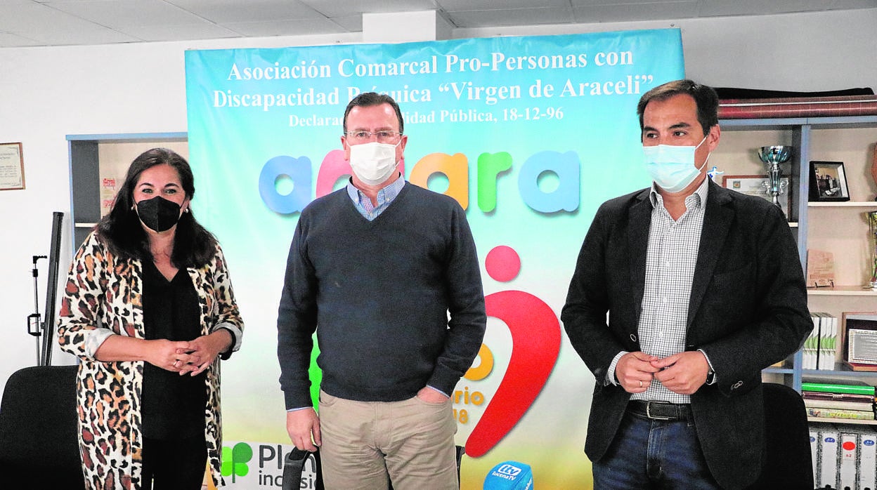 Reunión de dirigentes del PP con responsables de Amara, en Lucena