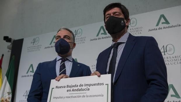 La Junta de Andalucía impulsa hasta 41 bajadas de impuestos para remontar la crisis