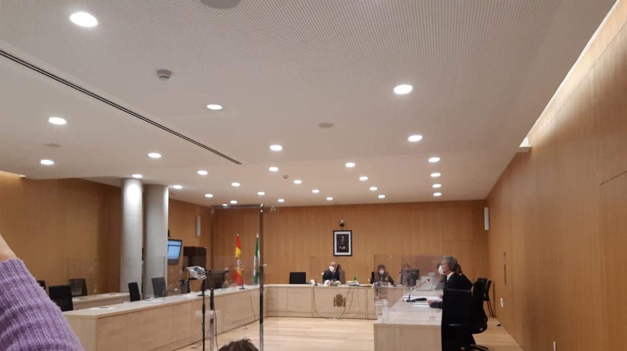 Sala donde se celebra el tribunal del jurado