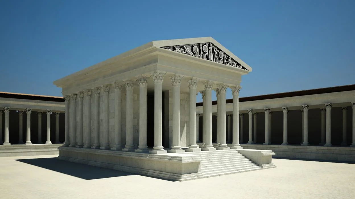 70 Años Del Descubrimiento Del Templo Romano De Claudio Marcelo En ...