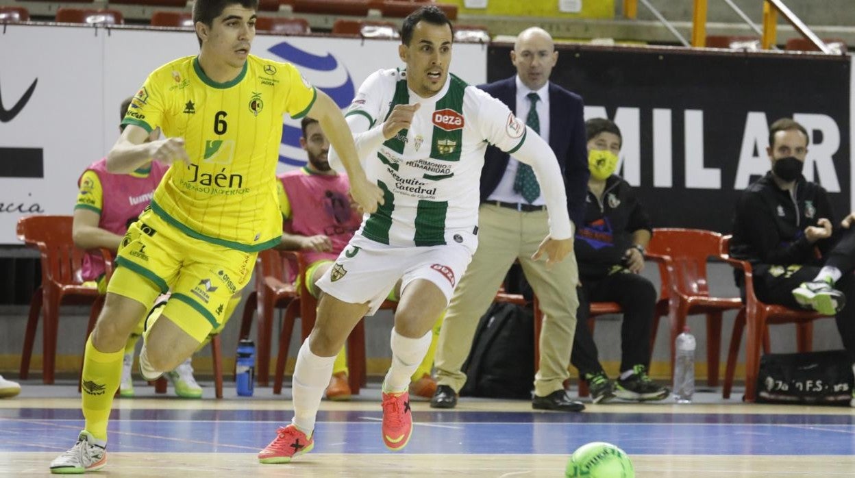 Boyos, en el partido ante el Jaén Paraíso Interior