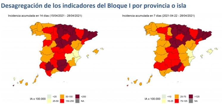 Incidencia Covid Córdoba | Bajan los indicadores de riesgo, salvo la ocupación en UCI y la trazabilidad