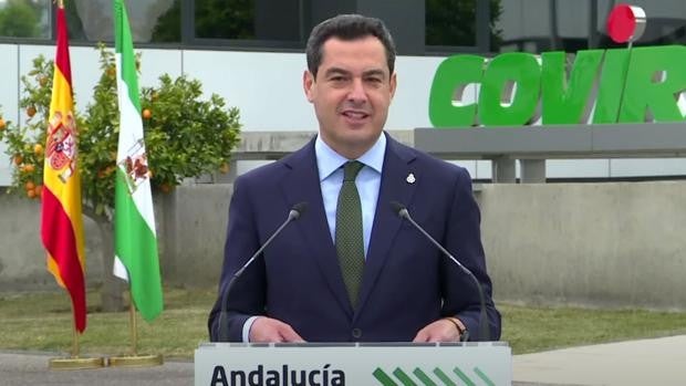 Juanma Moreno: «El domingo se acaba el toque de queda en Andalucía al terminar el estado de alarma»
