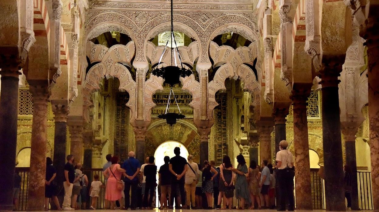 Turistas en la Mezquita-Catedral, en una imagen de archivo