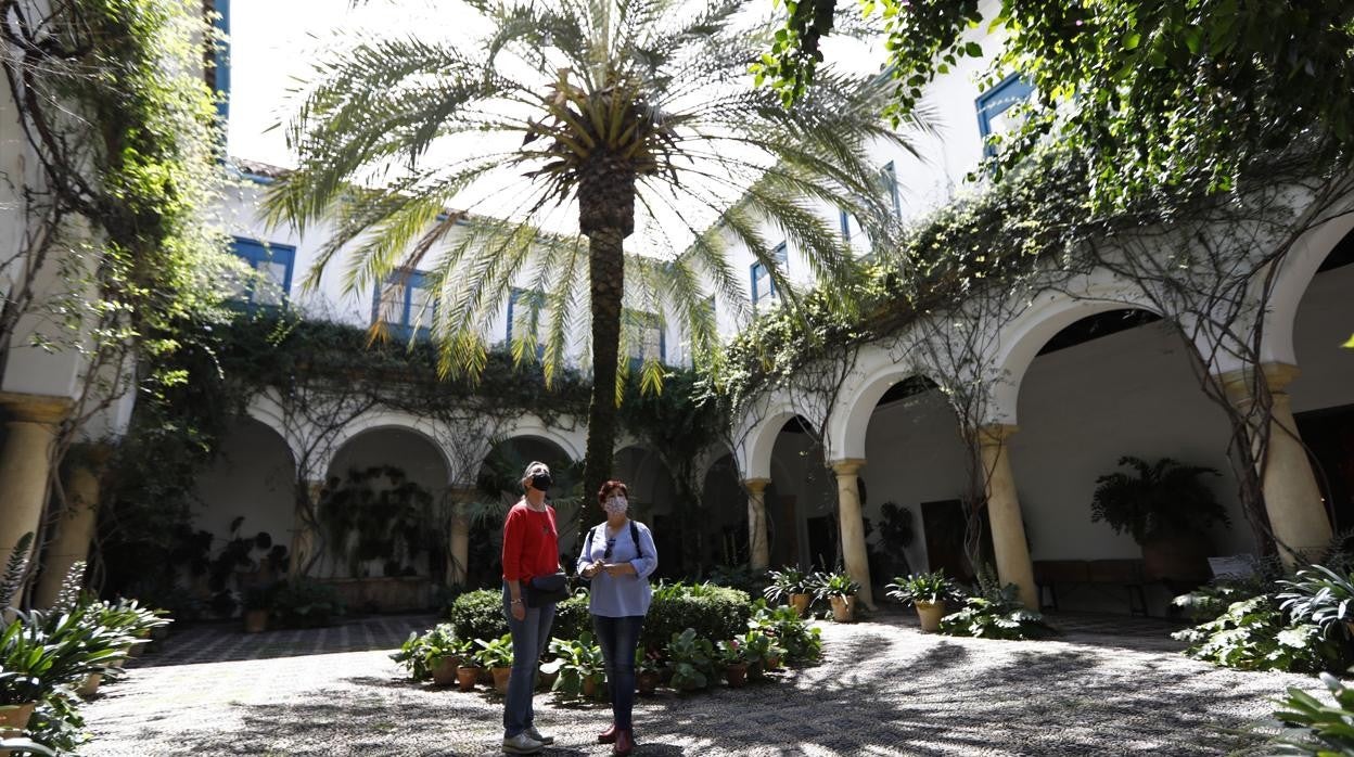 Interior del Patio de un patio del Palacio de Viana