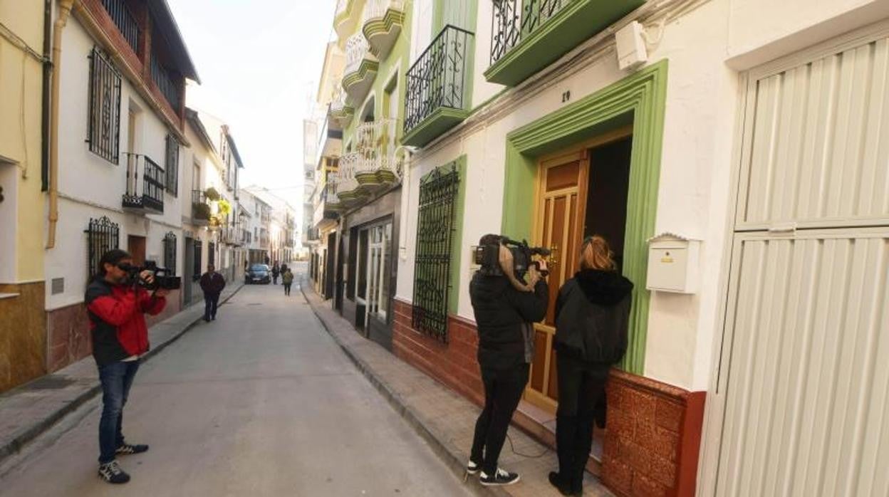 Calle en la que ocurrieron los hechos en Iznájar en 2019