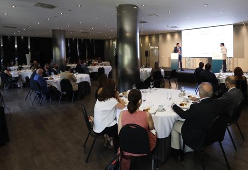 Imagen del público asistente al foro de La Mirada Económica, celebrado hoy