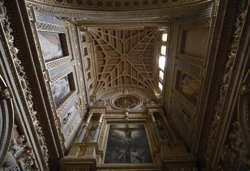 Interior tras su restauración de la capilal del Espíritu Santo de la Catedral