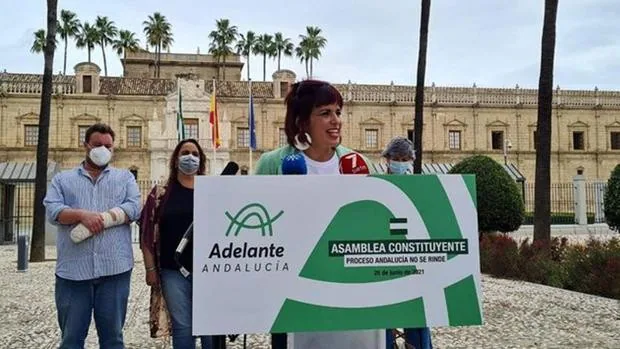 Teresa Rodríguez presenta su cuarto partido en cuatro años: el nuevo Adelante Andalucía
