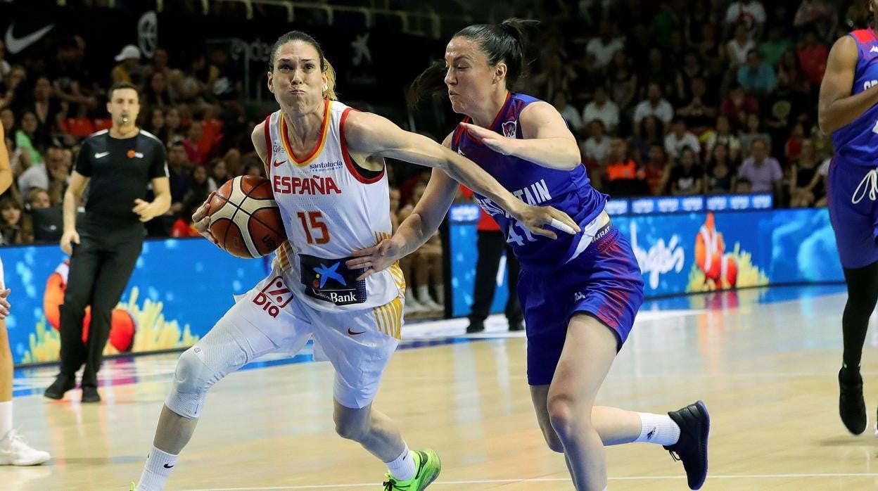 Un partido de la selección femenina de baloncesto celebrado en 2019