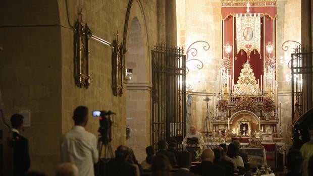 El Rocío de Córdoba celebra su habitual misa de romeros con el corazón puesto en Almonte