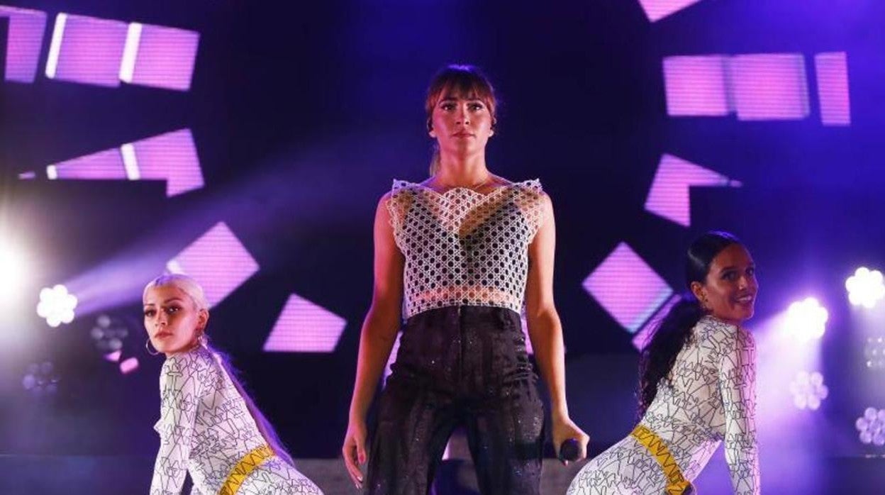 Aitana en un concierto