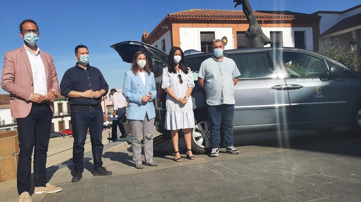 Presentación del balance de la ruta del taxi subvencionado Fuente Obejuna-Pozoblanco